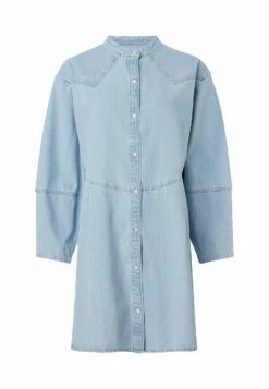 Wrangler Western - Vestido Vaquero - Light Vintage Indigo -Wrangler 0048aa806a644108879fca746ac5a98c