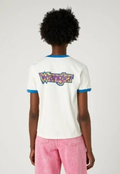 Wrangler Ringer - Camiseta Estampada - Worn White -Wrangler 0172f1814c0a444f8c9dff7b6d921c3c