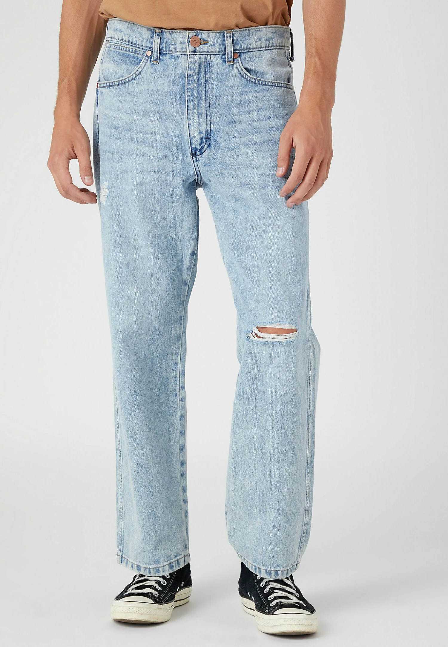 Wrangler Redding - Vaqueros Boyfriend - Ripped Light Wash 3 Wrangler Redding - Vaqueros Boyfriend - Ripped Light Wash