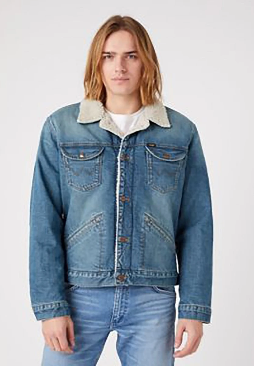 Wrangler Sherpa - Chaqueta Vaquera - Green Grass 3 Wrangler Sherpa - Chaqueta Vaquera - Green Grass
