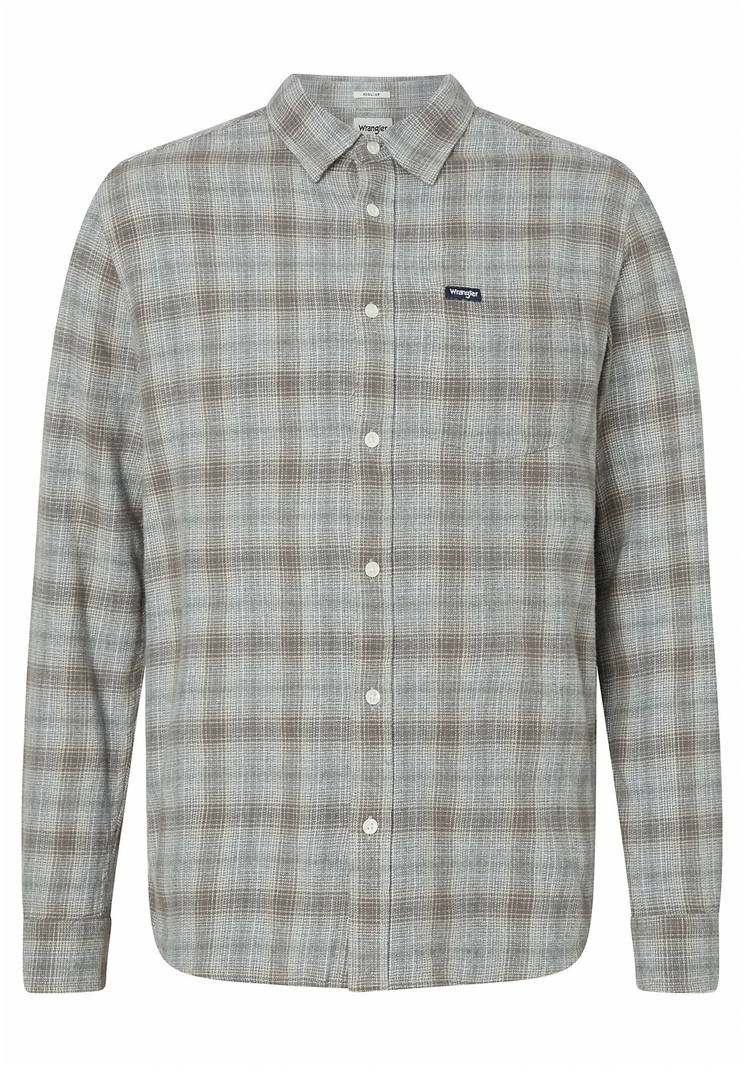 Wrangler 1 Pocket - Camisa - Mid Grey Melee 7 Wrangler 1 Pocket - Camisa - Mid Grey Melee - Imagen 5