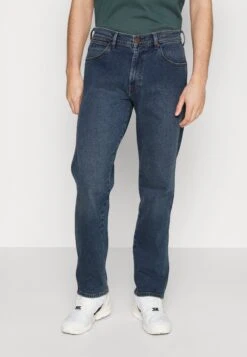 Wrangler Frontier - Vaqueros Rectos - Blue Denim