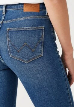 Wrangler Vaqueros Slim Fit - Blue Noise -Wrangler 0f1ecfbaad684d509b0ed40ac69ab5bc