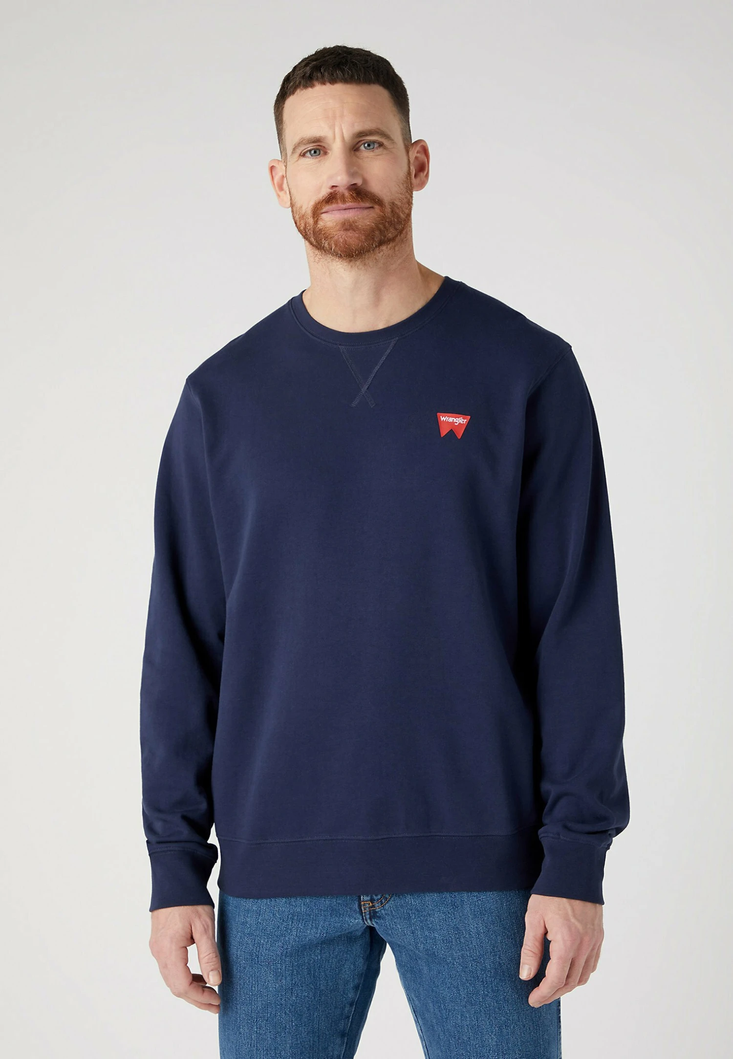 Wrangler Sign Off Crew - Sudadera - Real Navy 3 Wrangler Sign Off Crew - Sudadera - Real Navy