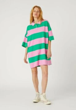 Wrangler Polo - Vestido Informal - Bright Green