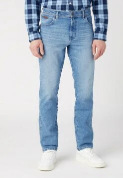Wrangler Texas- Vaqueros Slim Fit - Blue Moon