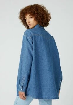 Wrangler Jumbo - Camisa - Mid Stonewash -Wrangler 1611ae6079b44f0a85942aa1afc934d4