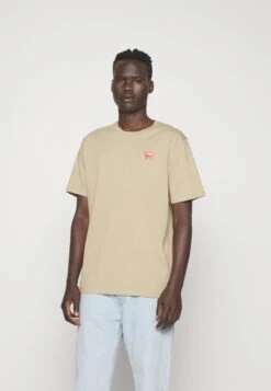 Wrangler Sign Off Tee - Camiseta Básica - Chinchilla