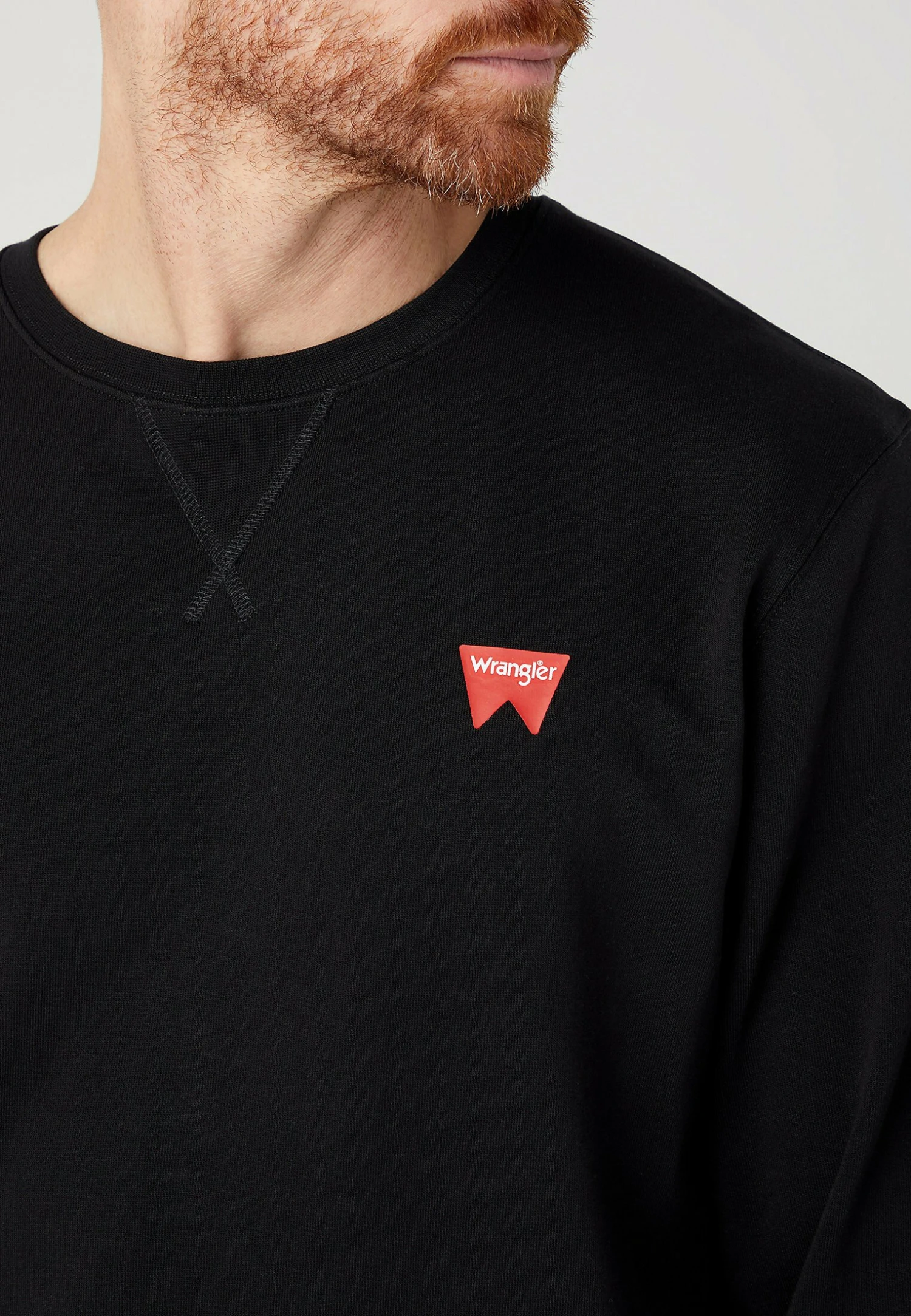 Wrangler Sign Off Crew - Sudadera - Real Black 6 Wrangler Sign Off Crew - Sudadera - Real Black - Imagen 4