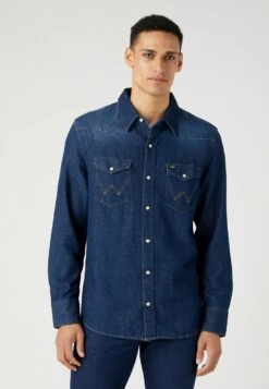 Wrangler 27Mw - Camisa - Blau