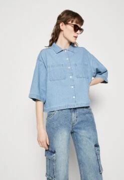 Wrangler Lounge Shirt - Camisa - Light Stonewash -Wrangler 203b38adc6d447dda7ae92823b0fdcc3