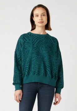 Wrangler Super Relaxed- Sudadera - Dark Matcha