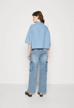 Wrangler Lounge Shirt - Camisa - Light Stonewash -Wrangler 21854bf6f5014e04926f8643e858b121