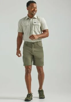 Wrangler Rugged Trail- Shorts - Dusty Olive -Wrangler 235744311ca5464b9e761206f9889d24