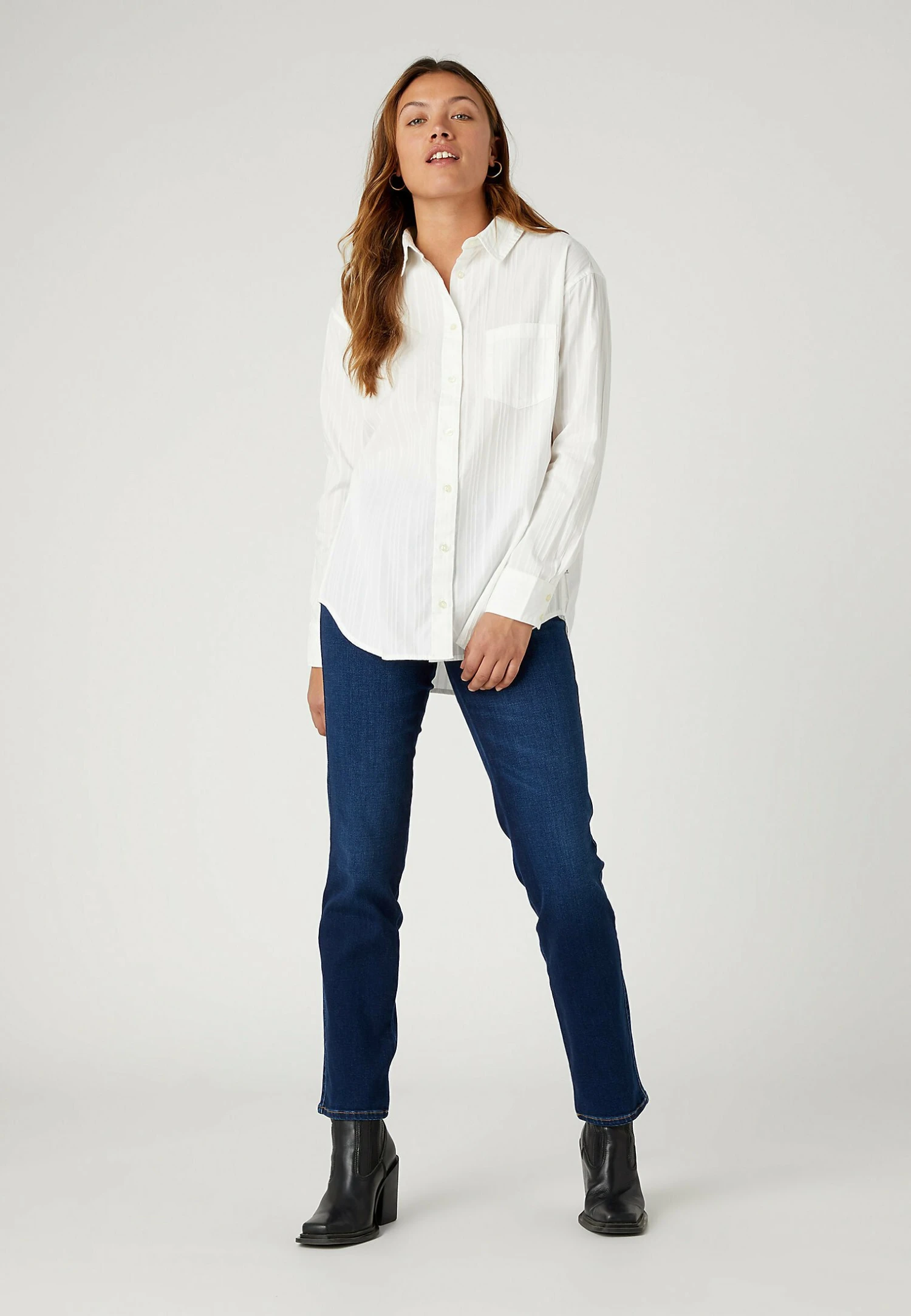 Wrangler Camisa - Worn White 4 Wrangler Camisa - Worn White - Imagen 2