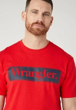 Wrangler Camiseta Estampada - Formula Red -Wrangler 2568b57e6abf4ef6ba4c790c02c841bc