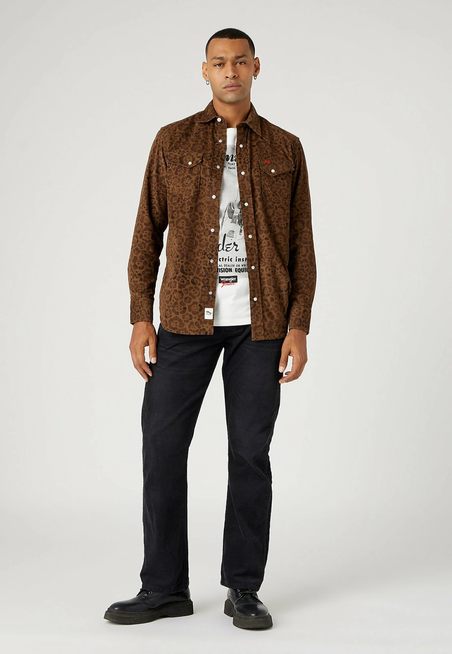 Wrangler Slim Boot - Pantalones - Black 4 Wrangler Slim Boot - Pantalones - Black - Imagen 2