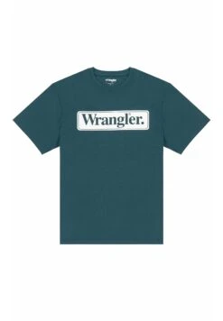 Wrangler Camiseta Estampada - Deep Teal Green -Wrangler 2615fcb390d642cdb0226c3a2d371ae1