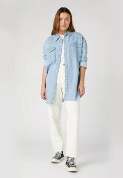 Wrangler Jumbo - Camisa - Light Vintage Indigo