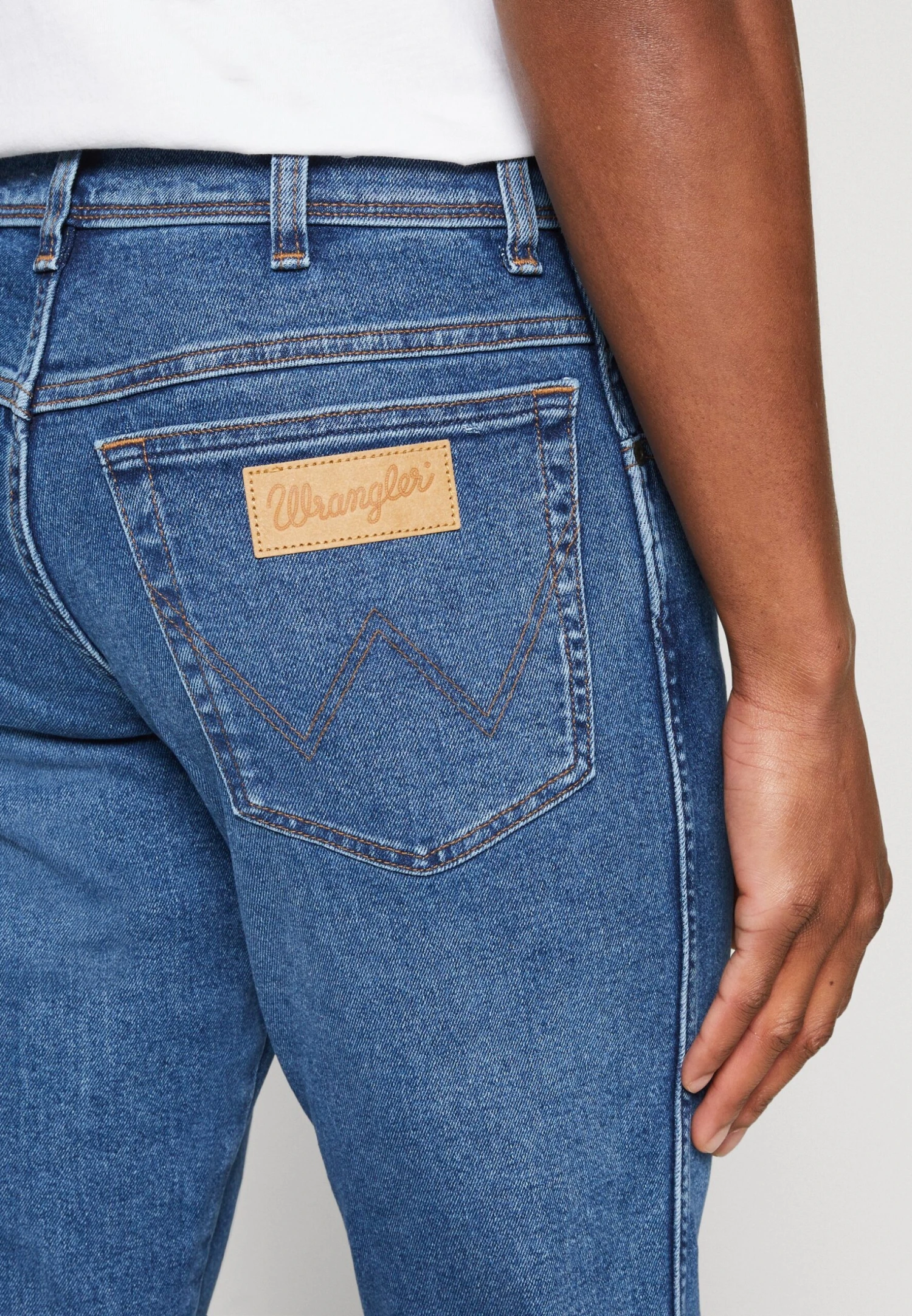 Wrangler Texas- Vaqueros Slim Fit - Cool Shade 6 Wrangler Texas- Vaqueros Slim Fit - Cool Shade - Imagen 4