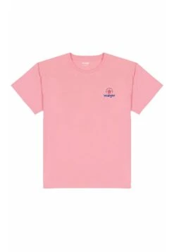 Wrangler Girlfriend - Camiseta Estampada - Sick Pink -Wrangler 2931f4ba495f45138c458524e9272f73