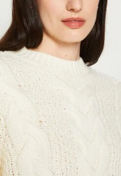 Wrangler Crew Neck Cable​ - Jersey De Punto - Worn White -Wrangler 29e7d543e3dc49e9ae3fb25ce93a2183