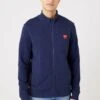 Wrangler Funnel Neck Zip - Sudadera Con Cremallera - Navy