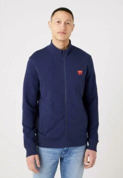 Wrangler Funnel Neck Zip - Sudadera Con Cremallera - Navy