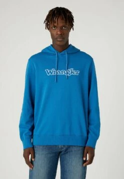 Wrangler Graphic Hoodie - Jersey Con Capucha - Deep Water