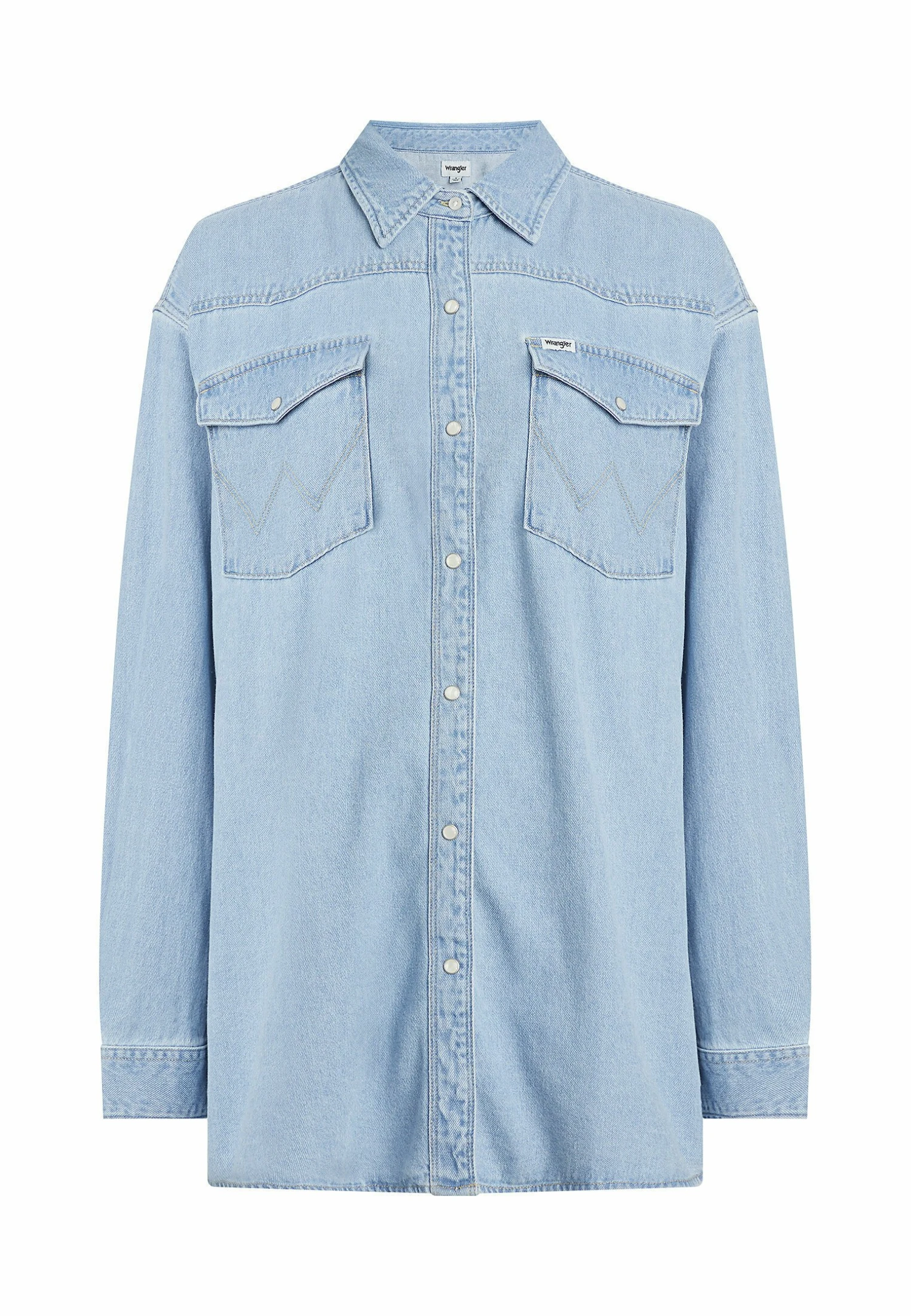 Wrangler Jumbo - Camisa - Light Vintage Indigo 6 Wrangler Jumbo - Camisa - Light Vintage Indigo - Imagen 4