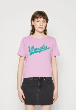 Wrangler Regular Tee - Camiseta Estampada - Smokey Grape