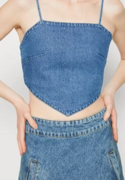 Wrangler Bandana - Top - Mid Indigo -Wrangler 2e17aba19bd84f86824187e87bcae9b4