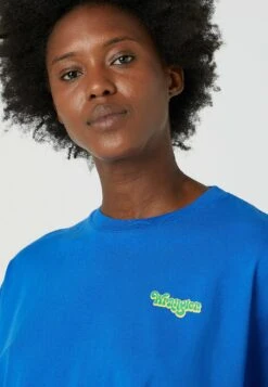 Wrangler Boxy - Camiseta Estampada - Nautical Blue -Wrangler 2e240a789d534727ba13f55cb40db85d