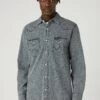 Wrangler Heritage - Camisa - Washed Black 1 Wrangler Heritage - Camisa - Washed Black -Wrangler 2fc87becad7d4dc4824f01a83f571e9d