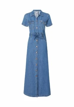 Wrangler Vestido Vaquero - Mid Stonewash -Wrangler 30287914acb64cce834220a3dba17d82