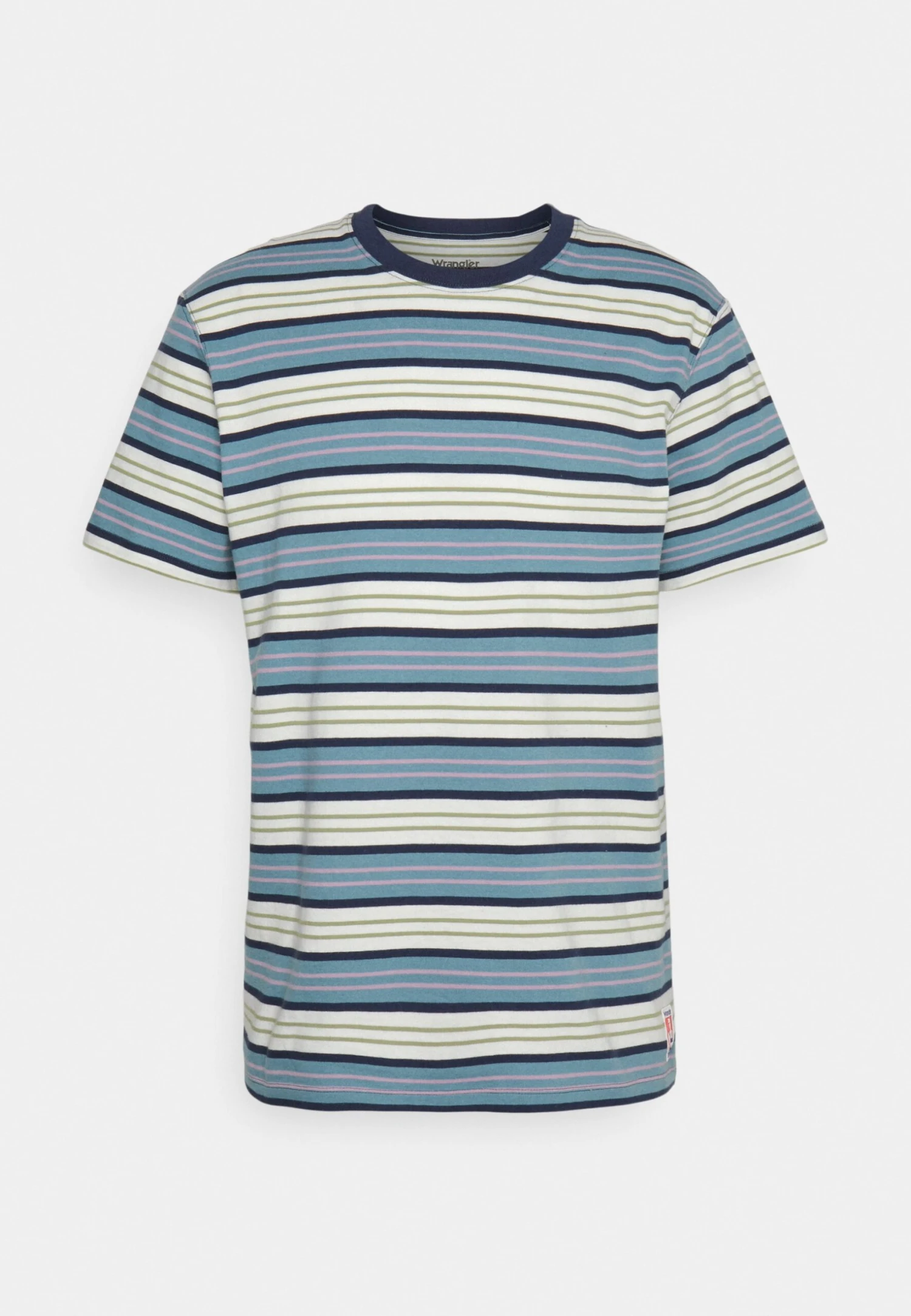 Wrangler Stripe Tee - Camiseta Estampada - Pearl Blue 7 Wrangler Stripe Tee - Camiseta Estampada - Pearl Blue - Imagen 5