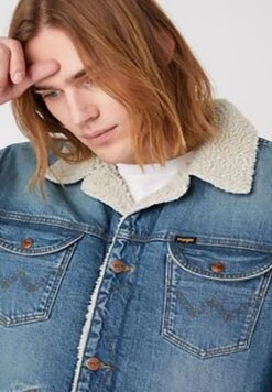 Wrangler Sherpa - Chaqueta Vaquera - Green Grass 10 Wrangler Sherpa - Chaqueta Vaquera - Green Grass -Wrangler 33e1d657640245a18a649cd0df03013b