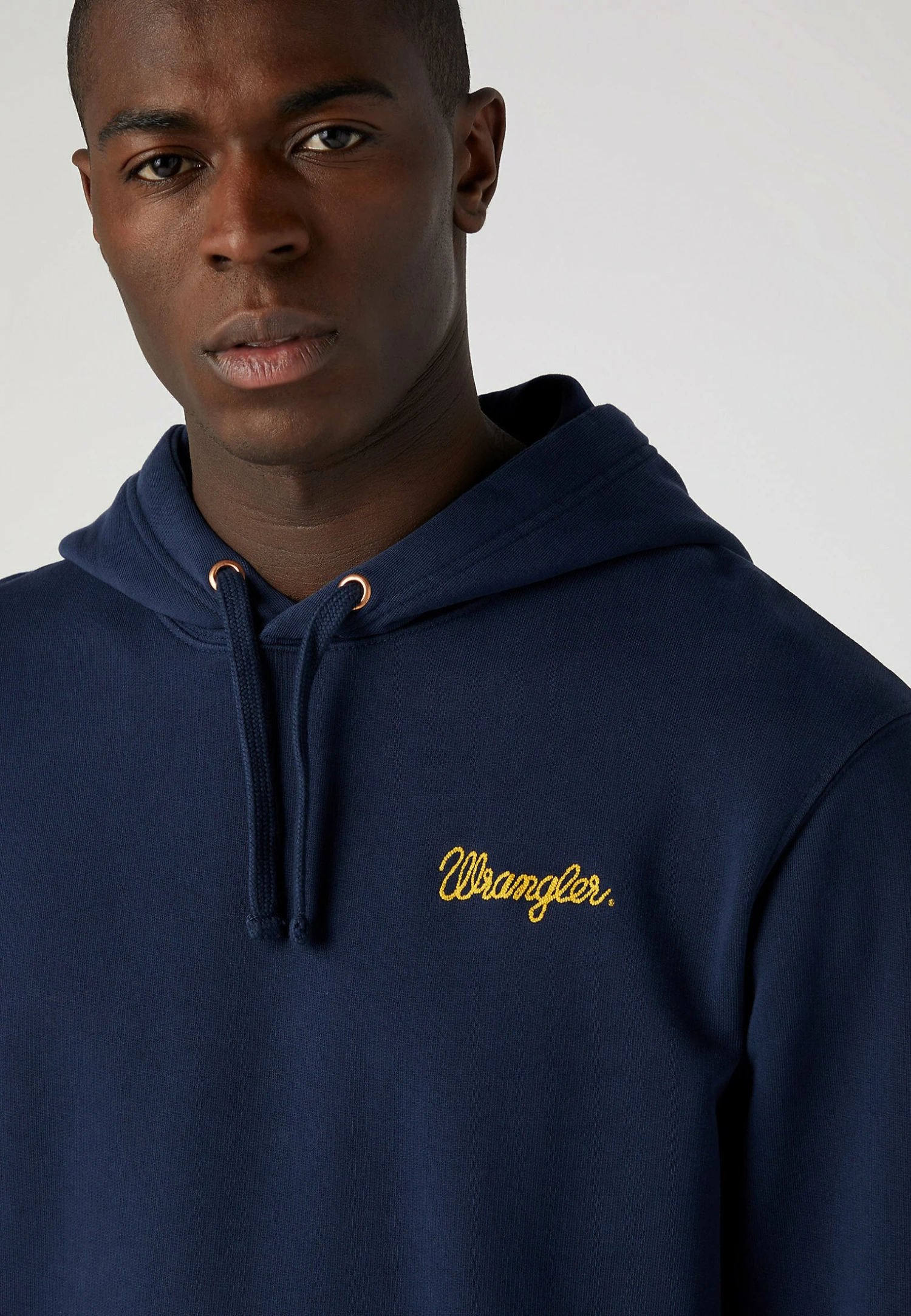Wrangler Logo- Jersey Con Capucha - Navy 6 Wrangler Logo- Jersey Con Capucha - Navy - Imagen 4