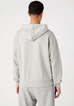 Wrangler 75Th Anni Hoodie - Jersey Con Capucha - Mid Grey Mel -Wrangler 350a7ae3b0054ea88e57b4be031d7a2e