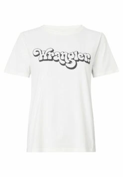Wrangler Regular Tee - Camiseta Estampada - Wornwhite -Wrangler 35f66133f0f24a08b5b179a66686ef3e