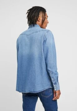 Wrangler 27Mw - Camisa - Blue -Wrangler 3808d2cd20e640b6b64449cf491f637b