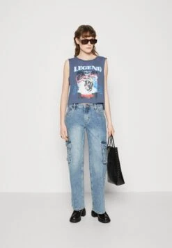 Wrangler Sleeveless- Top - Vintage Indigo -Wrangler 39711b79c57746a6940c2c3de4c504a7