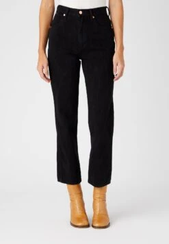 Wrangler Wild West - Vaqueros Rectos - Black Denim
