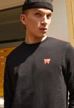 Wrangler Sign Off Crew - Sudadera - Black