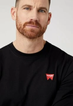 Wrangler Sign Off- Camiseta De Manga Larga - Black 10 Wrangler Sign Off- Camiseta De Manga Larga - Black -Wrangler 3e16a2da71884eb399a71587b4702333