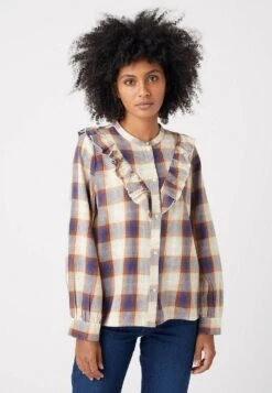 Wrangler Western Frill - Blusa - Nutmeg Brown