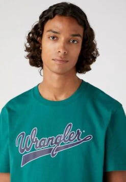 Wrangler Branded- Camiseta Estampada - Bayberry Green 10 Wrangler Branded- Camiseta Estampada - Bayberry Green -Wrangler 40809b8a02df42e9aa752eb0cd7fbf12