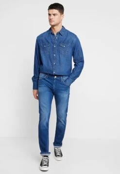 Wrangler 27Mw - Camisa - Blue Denim 9 Wrangler 27Mw - Camisa - Blue Denim -Wrangler 41d39e8bac1749d6b6f3e3775b2b3056