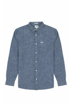 Wrangler Ls 1 Pkt Button Down - Camisa - Dark Indigo -Wrangler 42d756cae5af427eadefb9d6a3b64d1f