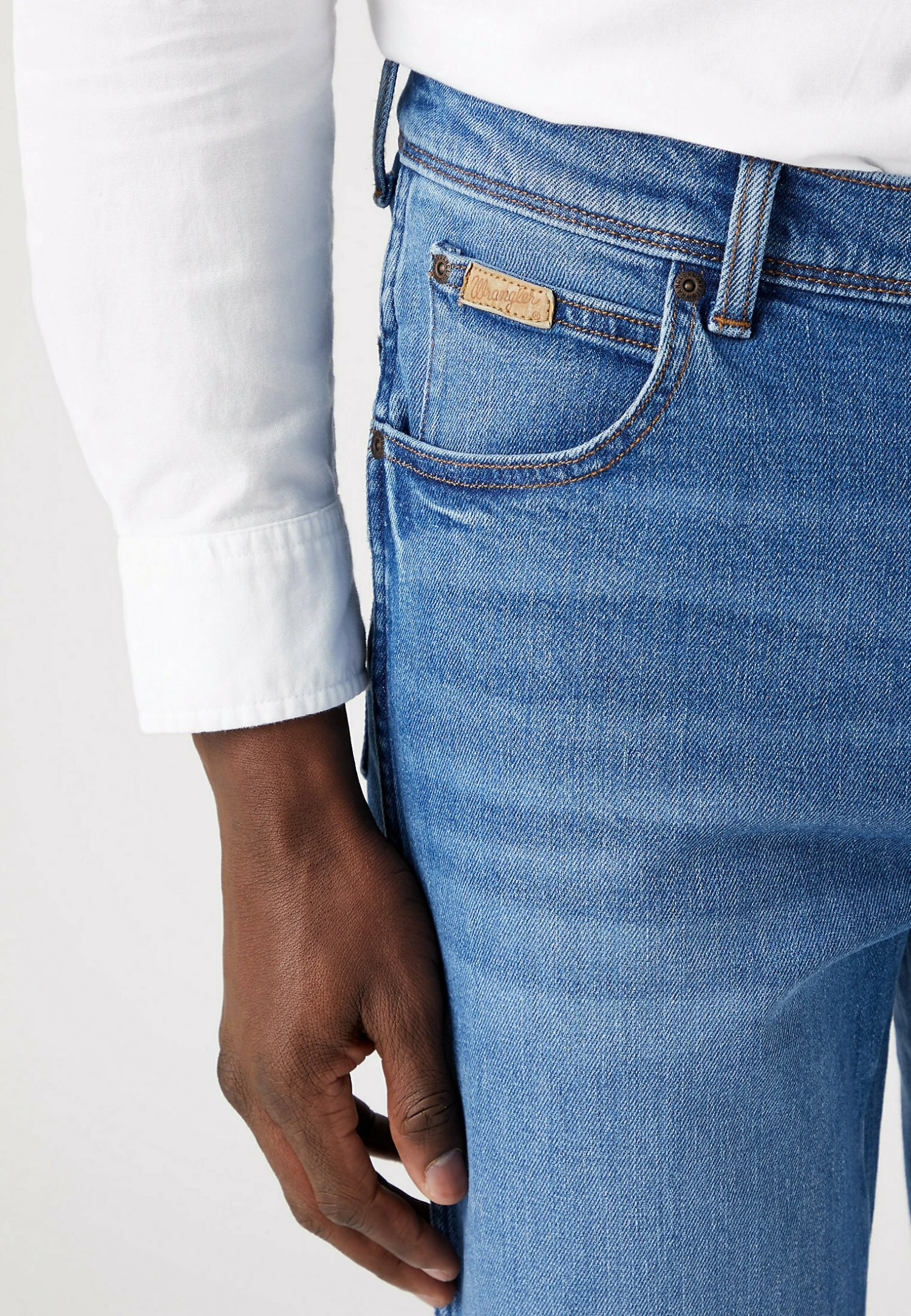 Wrangler Texas - Vaqueros Rectos - Neon Blue 7 Wrangler Texas - Vaqueros Rectos - Neon Blue - Imagen 5